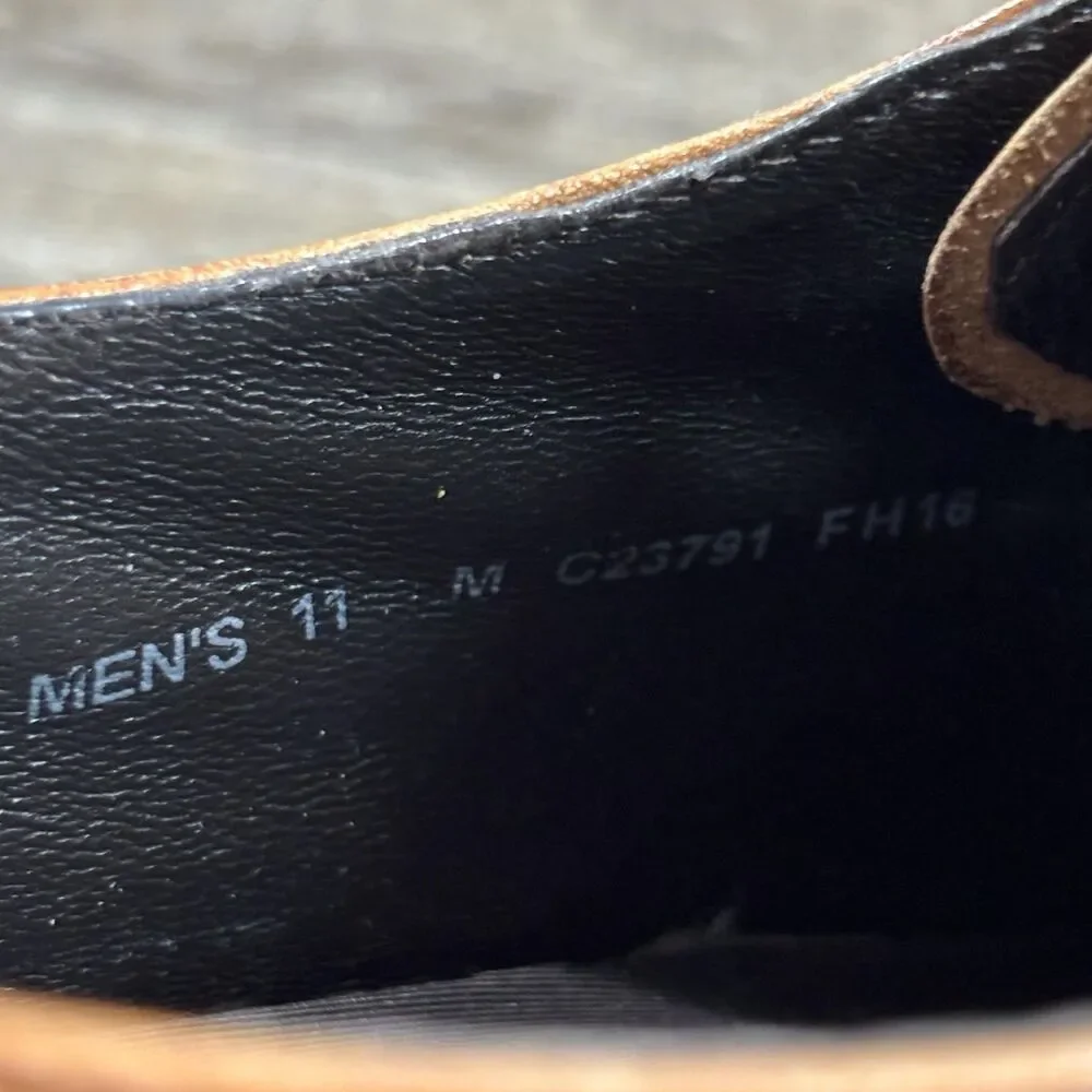 Cole Haan Jefferson Grand.OS Shoes Men's 11 M Brown Leather Cap Toe Oxford